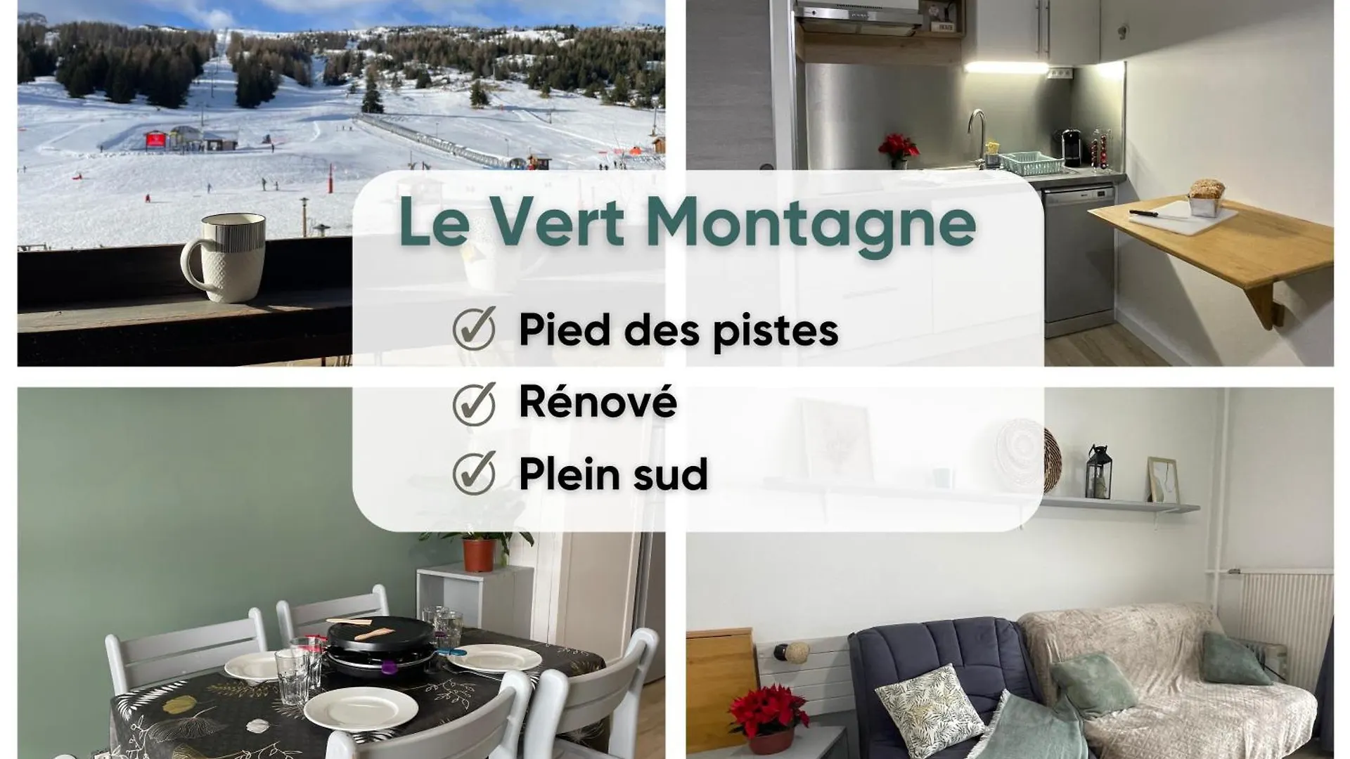 Le Vert Montagne Studio Lumineux Plein Sud Le Devoluy